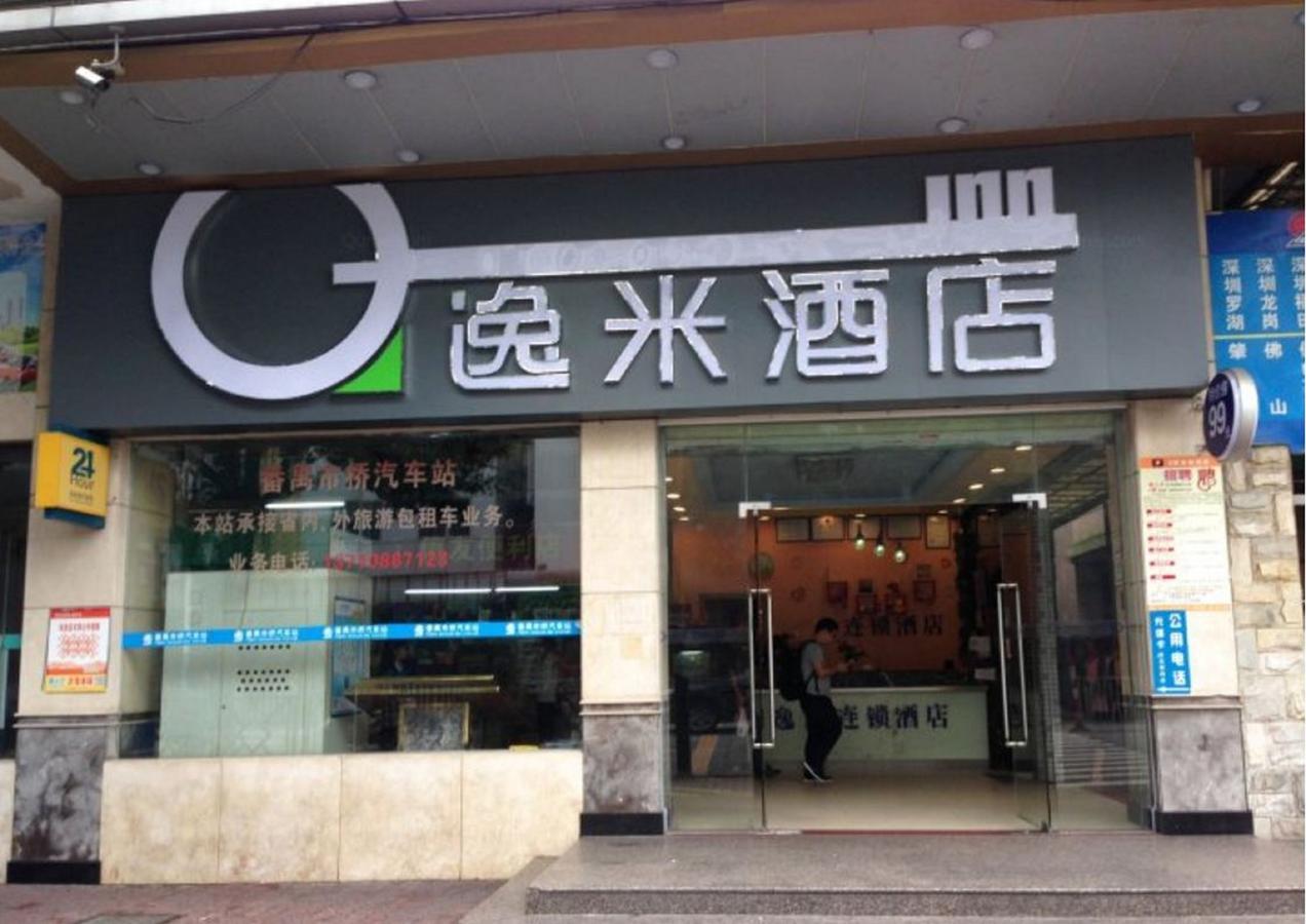 Yimi Inn Shiqiao Metro Sation Pedestrian Street Branch Guangzhou Eksteriør bilde
